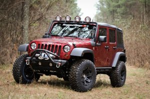 Jeep Wrangler JK Fender Flares - Front And Rear - OMIX - OE Style - Black - `07-`18