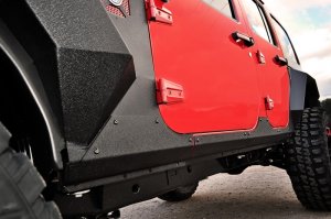Jeep Wrangler JK Body Armor Cladding - Rugged Ridge - XHD - Black - `07-`18