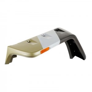 Jeep Wrangler JK Fender Flare Kit - Rugged Ridge - Hurricane - Smooth Black - `07-`18