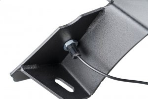 Jeep Gladiator Fender Flare - Front - Rugged Ridge - Chop Brackets with Turn Signals and Side Markers - Matte Black - `20-`22