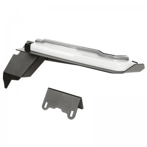 Jeep Gladiator Fender Flare - Front - Rugged Ridge - Chop Brackets w/ Daytime Running Lights - Matte Black - `20-`22