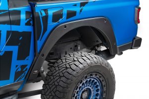 Jeep Gladiator Fender Flare Delete Kit - Front + Rear - Rugged Ridge - `20-`23