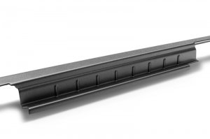 Jeep Wrangler JK Rocker Panels - Rugged Ridge - Matte Black - `07-`18