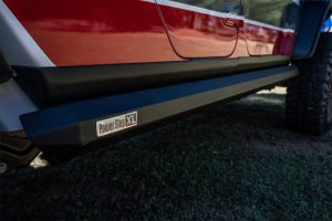Jeep Gladiator Rocker Panels - Rugged Ridge - Body Armor - Matte Black - `20-`22