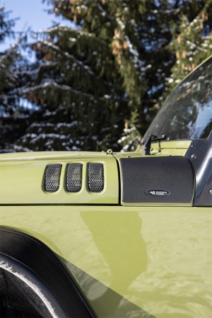 Jeep Wrangler JK Body Armor Cowl - Rugged Ridge - Black - `07-`18