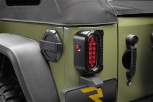Jeep Wrangler JK Flush Mount Tail Light - Rugged Ridge - LED - `07-`18