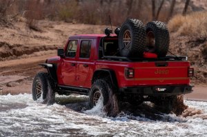 Jeep Gladiator Roof Rack - Rugged Ridge - Sport Rack - Black - `20-`22