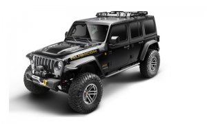 Jeep Wrangler JL Flat Style Flares - Bushwacker - Hyperform - Black - `18-`21