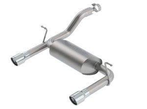 Jeep Wrangler JL Axle Back Exhaust - Borla - Touring - 3.6L V6 - `18-`23