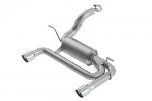 Jeep Wrangler JL Axle Back Exhaust - Rear - Borla - S-Type - 3.6L - `18-`23