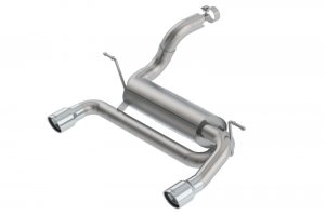 Jeep Wrangler JL Axle Back Exhaust System - Borla - Touring - 2.0L - `18-`23