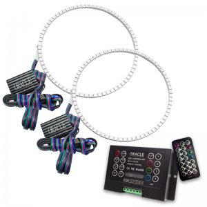 Jeep Gladiator Headlight Halo Kit - ORACLE Lighting - Surface Mount, LED, SMD, ColorSHIFT 2.0 - ColorSHIFT