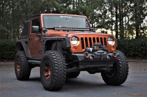 Jeep Wrangler JK Sealed Beam LED Headlight - Rugged Ridge - 7in. - `07-`18