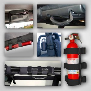 Jeep Wrangler JK Interior Sport Bar Accessory Kit - Rugged Ridge - Black - `07-`18