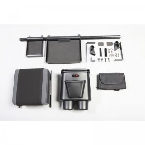 Jeep Wrangler JK Interior Comfort Kit - Rugged Ridge - Black - `07-`10