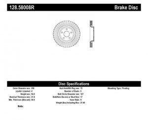 Jeep Grand Cherokee - ST Drilled Sport Brake Rotors