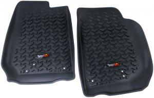 Jeep Wrangler JK Floor Liner - Front - Rugged Ridge - Black - `07-`18