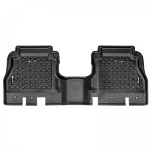 Jeep Gladiator Floor Liner Kit - Front/Rear - Rugged Ridge - All Terrain - Black - `20-`21