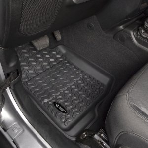 Jeep Gladiator Floor Liner Kit - Front/Rear - Rugged Ridge - All Terrain - Black - `20-`21