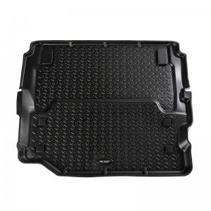 Jeep Wrangler JL Floor Liner Kit - Front + Rear + Full Cargo - Rugged Ridge - All Terrain - Black - `18-`21