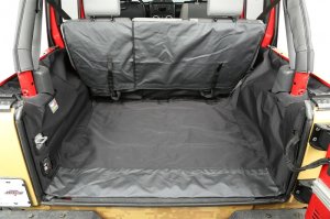 Jeep Wrangler JK Cargo Cover - Rear - Rugged Ridge - C3 - `07-`18
