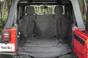 Jeep Wrangler JK Cargo Cover - Rear - Rugged Ridge - C3 - `07-`18