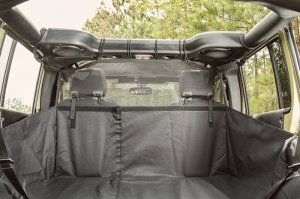 Jeep Wrangler JK Cargo Curtain - Front - Rugged Ridge - C2 - `07-`18