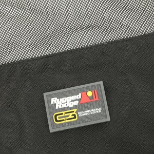 Jeep Wrangler JK Cargo Curtain - Front - Rugged Ridge - C2 - `07-`18
