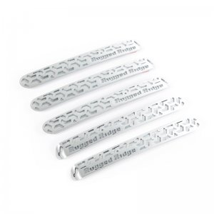 Jeep Wrangler JK Door Handle Insert - Front - Rugged Ridge - Brushed Tread - `07-`18