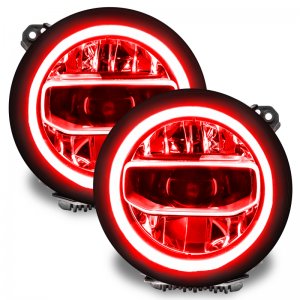 Jeep Gladiator Headlight DRL Upgrade Kit - ORACLE Lighting - RGB+W ColorSHIFT DRL Upgrade