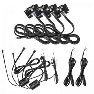 Jeep Gladiator Headlight DRL Kit - ORACLE Lighting - ColorSHIFT w/o Controller - ColorSHIFT RGB+W