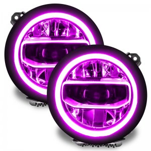 Jeep Gladiator DRL Headlight Upgrade Kit - ORACLE Lighting - ColorSHIFT - BC1 Controller - RGB+W