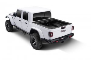 Jeep Gladiator Tonneau Cover - Rugged Ridge - Armis Retractable Locking Bed Cover 