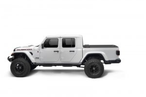 Jeep Gladiator Tonneau Cover - Rugged Ridge - Armis Retractable Locking Bed Cover 