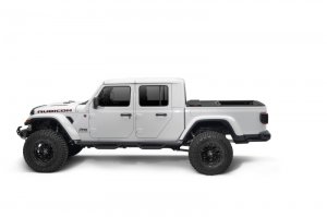 Jeep Gladiator Tonneau Cover - Rugged Ridge - Armis Retractable Locking Bed Cover - `20-`22