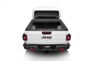Jeep Gladiator Tonneau Cover - Rugged Ridge - Armis Retractable w/Max Track - Black - `20-`22