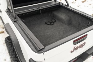 Jeep Gladiator Tonneau Cover - Rugged Ridge - Armis Retractable w/Max Track - Black - `20-`22