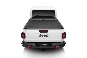 Jeep Gladiator Tonneau Cover - Rugged Ridge - Armis Retractable w/Max Track - Black - `20-`22