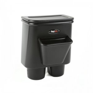 Jeep Wrangler JK Back Seat Organizer - Rear - Rugged Ridge - Black - `07-`10