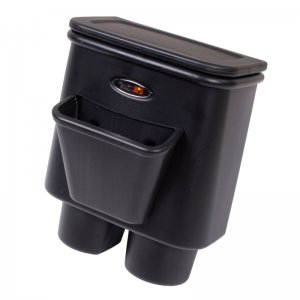 Jeep Wrangler JK Back Seat Organizer - Rear - Rugged Ridge - Black - `07-`10