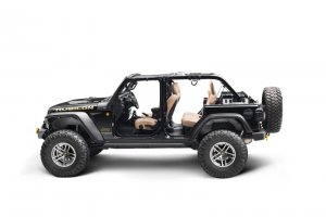 Jeep Wrangler JL Interior Storage Rack - Rugged Ridge - Black - `18-`22