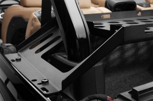 Jeep Wrangler JL Interior Storage Rack - Rugged Ridge - Black - `18-`22