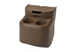 Jeep Wrangler JK Rear Seat Organizer - Rear - Rugged Ridge - Tan - `11-`18