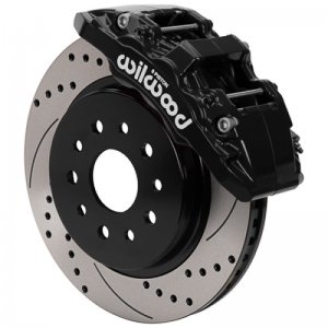 Jeep Wrangler JK Aero Brake Kit - Front - Wilwood - Aero6-DM, D&S - `07-`18