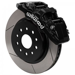 Jeep Wrangler JK Aero Brake Kit - Front - Wilwood - Slotted - `07-`18