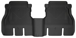 Jeep Wrangler JL Floor Liners - Rear - Husky Liners - WeatherBeater - Black - `19-`24