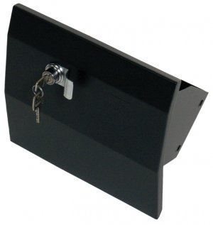 Jeep Wrangler JK Glove Box - Tuffy Products - W/ Keyed Lock - Black - `07-`18