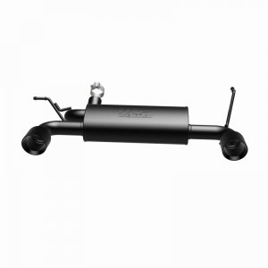 Jeep Wrangler JK Axle Back Exhaust - Rear - Magnaflow - Street Series Dual Split - Black - 3.8/3.6L - `07-`17