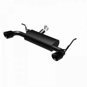 Jeep Wrangler JK Axle Back Exhaust - Rear - Magnaflow - Street Series Dual Split - Black - 3.8/3.6L - `07-`17