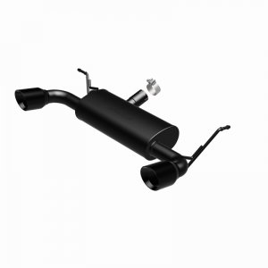 Jeep Wrangler JK Axle Back Exhaust - Rear - Magnaflow - Street Series Dual Split - Black - 3.8/3.6L - `07-`17